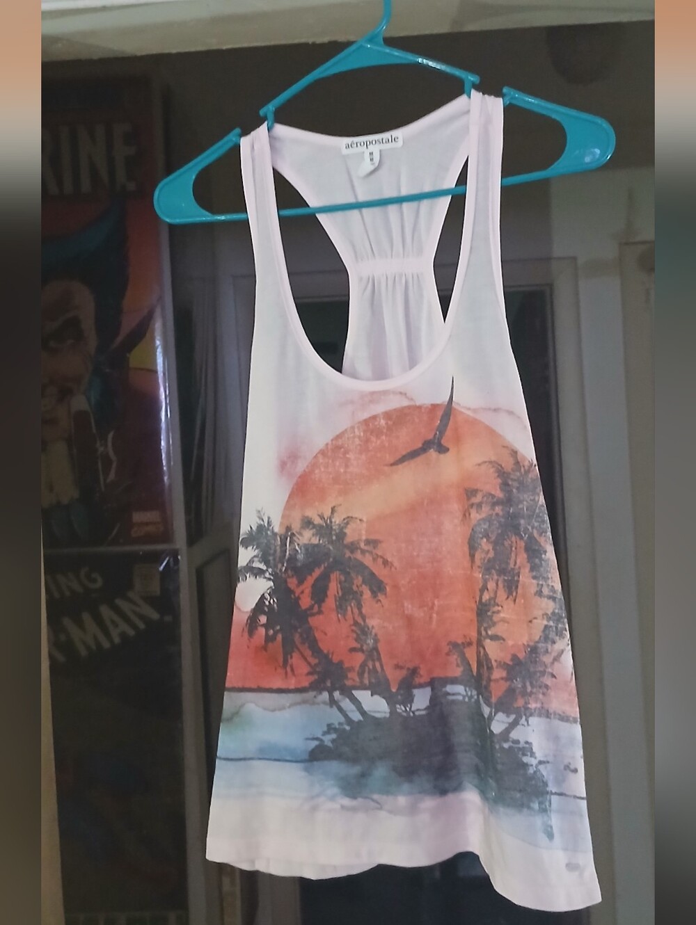 Areopostale Y2k Style Tank Women Med